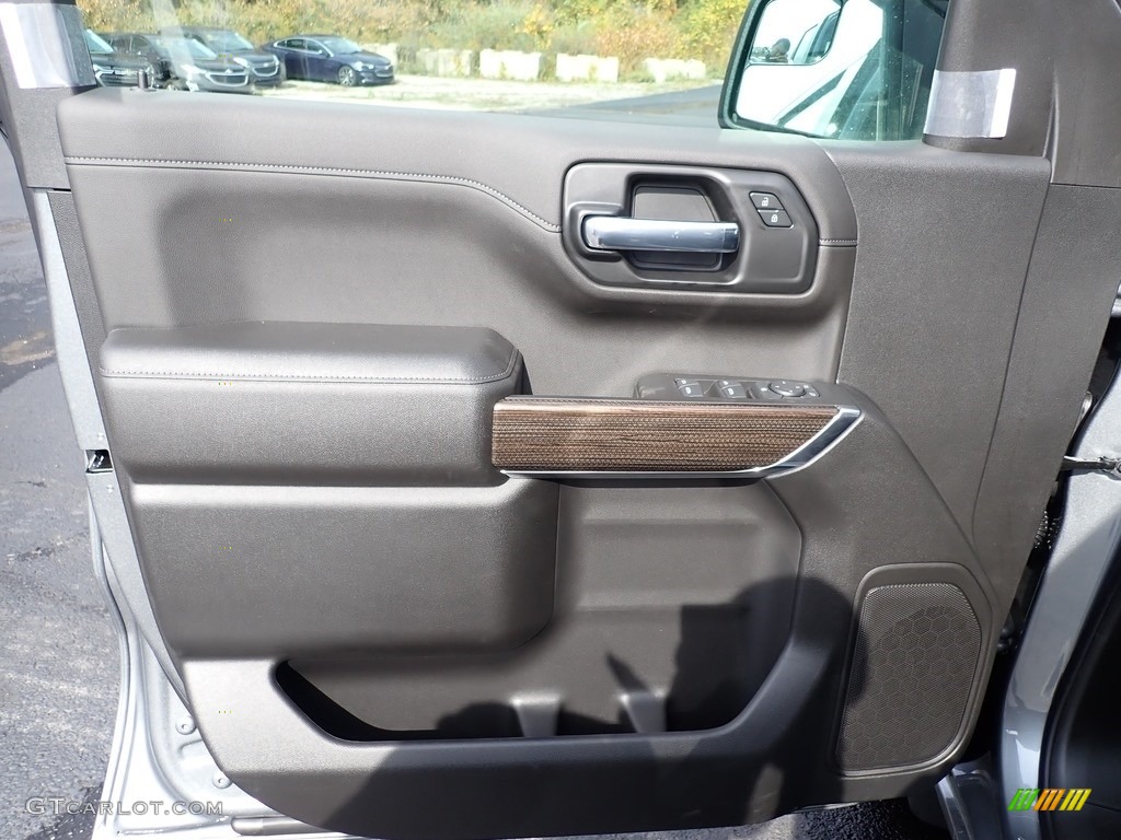 2021 Chevrolet Silverado 1500 RST Double Cab 4x4 Jet Black Door Panel Photo #139948608