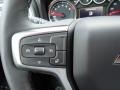 Jet Black 2021 Chevrolet Silverado 1500 RST Double Cab 4x4 Steering Wheel
