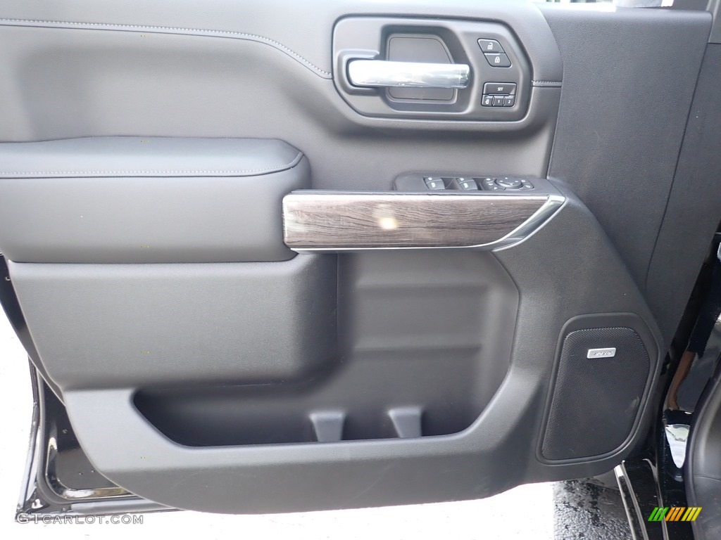 2021 Chevrolet Silverado 2500HD LTZ Crew Cab 4x4 Jet Black Door Panel Photo #139948935