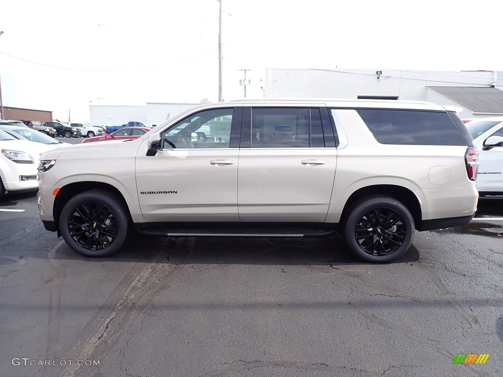 Empire Beige Metallic 2021 Chevrolet Suburban LT 4WD Exterior Photo #139949091