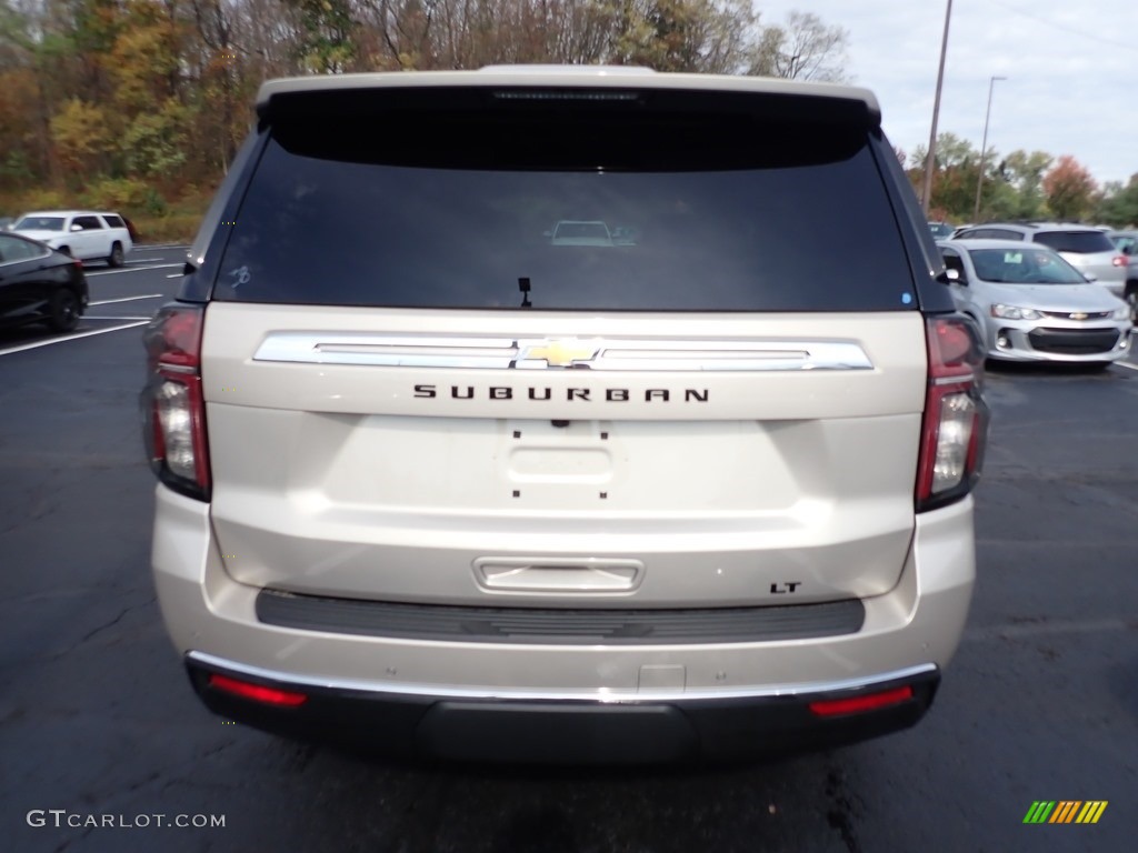 2021 Suburban LT 4WD - Empire Beige Metallic / Jet Black photo #4