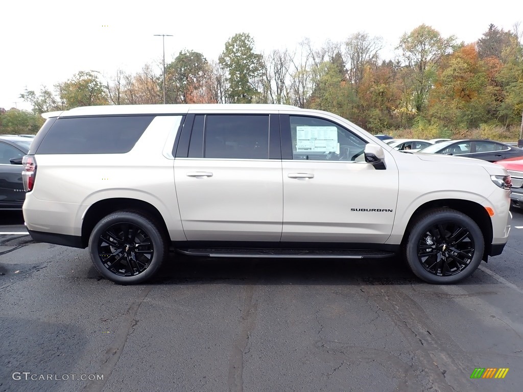 Empire Beige Metallic 2021 Chevrolet Suburban LT 4WD Exterior Photo #139949157