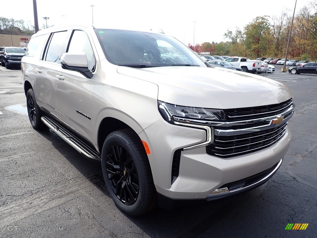 Empire Beige Metallic 2021 Chevrolet Suburban LT 4WD Exterior Photo #139949178