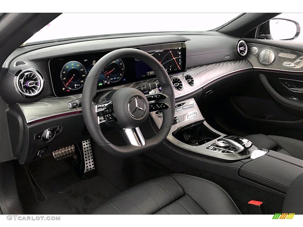 2021 Mercedes-Benz E 450 Cabriolet Black Dashboard Photo #139949208