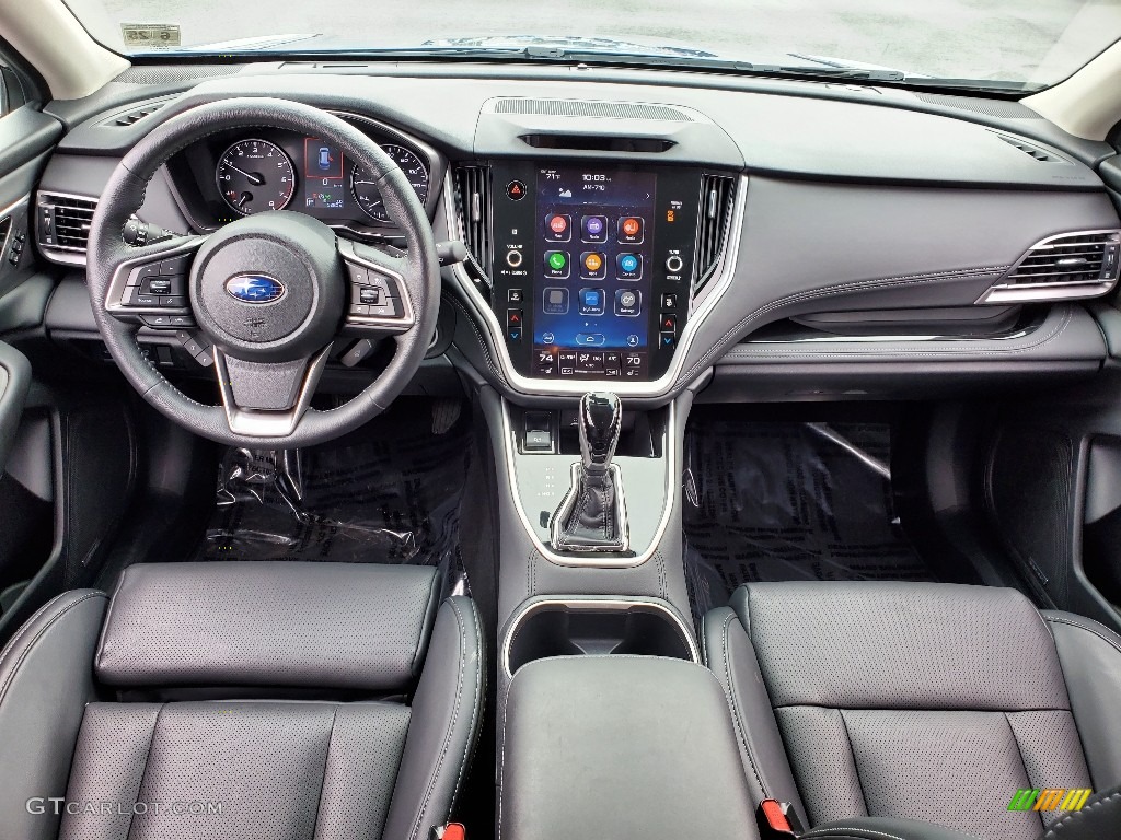 Slate Black Interior 2020 Subaru Outback 2.5i Limited Photo #139949274