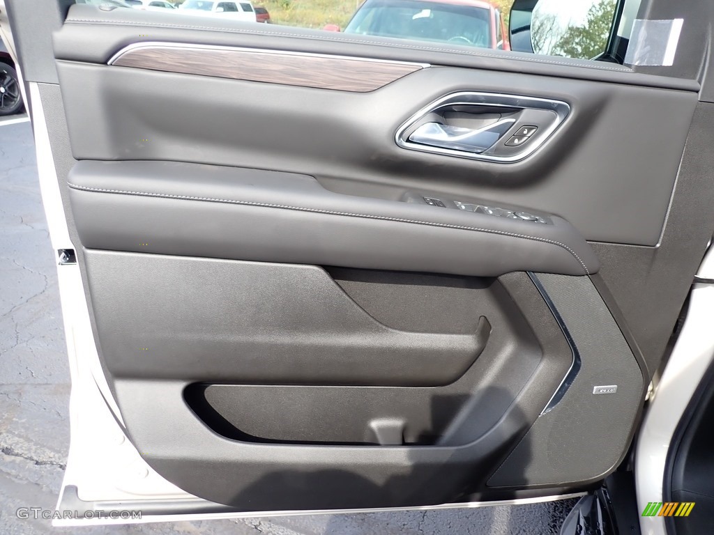 2021 Chevrolet Suburban LT 4WD Jet Black Door Panel Photo #139949301