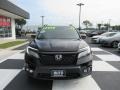 2019 Crystal Black Pearl Honda Passport Touring  photo #2