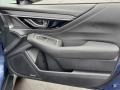 Slate Black 2020 Subaru Outback 2.5i Limited Door Panel