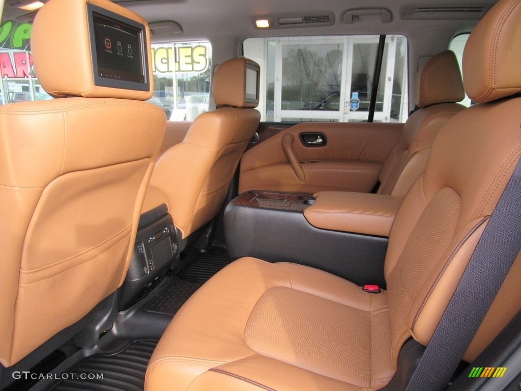 2018 Nissan Armada Platinum Reserve 4x4 Rear Seat Photo #139949895