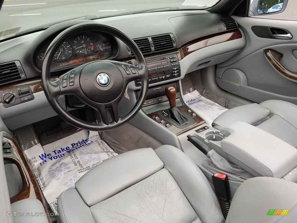 Black Interior 2003 BMW 3 Series 325i Convertible Photo #139949937