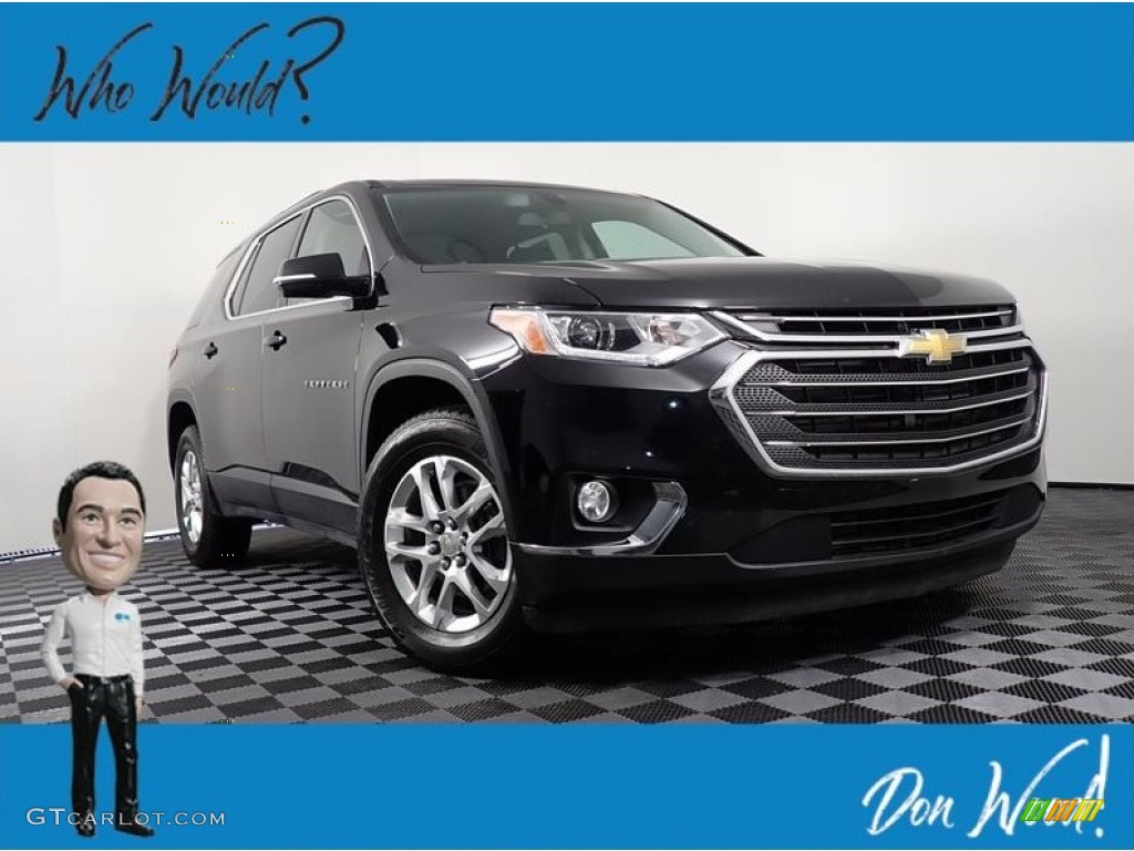 2019 Traverse LT AWD - Mosaic Black Metallic / Jet Black photo #2