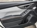 Gray 2021 Subaru Crosstrek Limited Door Panel