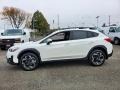 Crystal White Pearl 2021 Subaru Crosstrek Limited Exterior