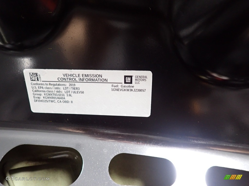 2019 Traverse LT AWD - Mosaic Black Metallic / Jet Black photo #47