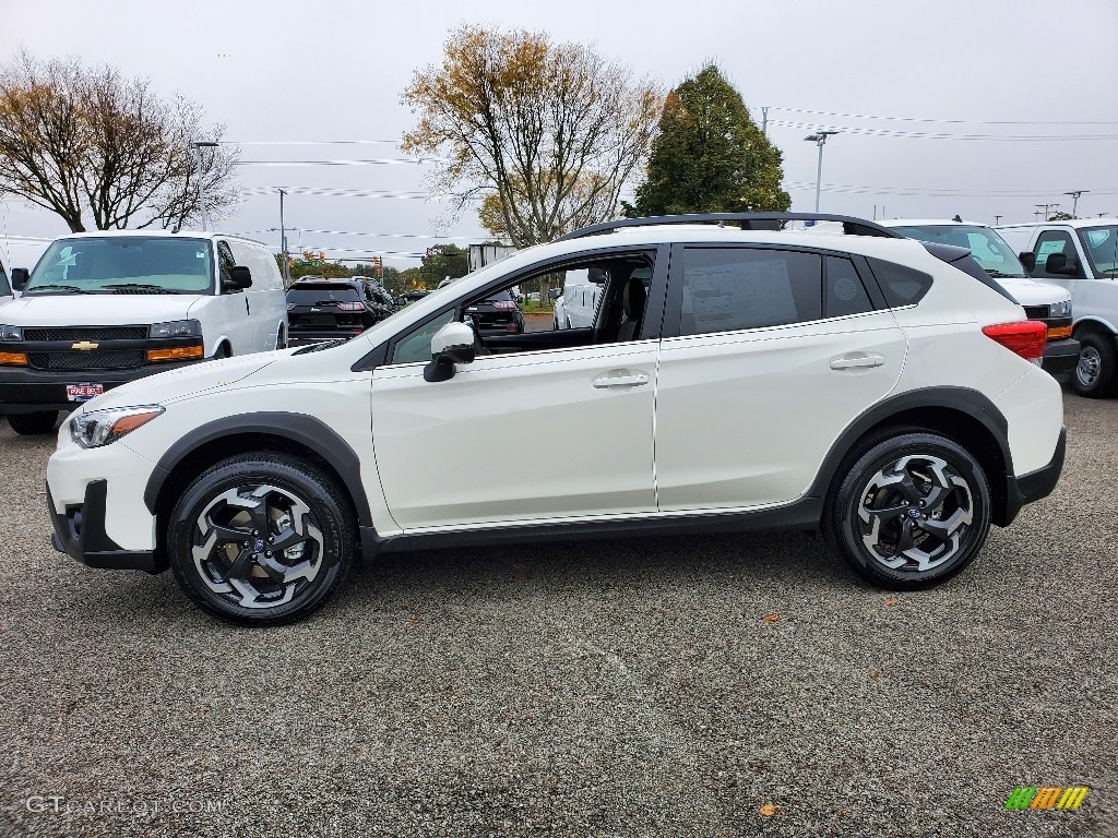 Crystal White Pearl 2021 Subaru Crosstrek Limited Exterior Photo #139951479