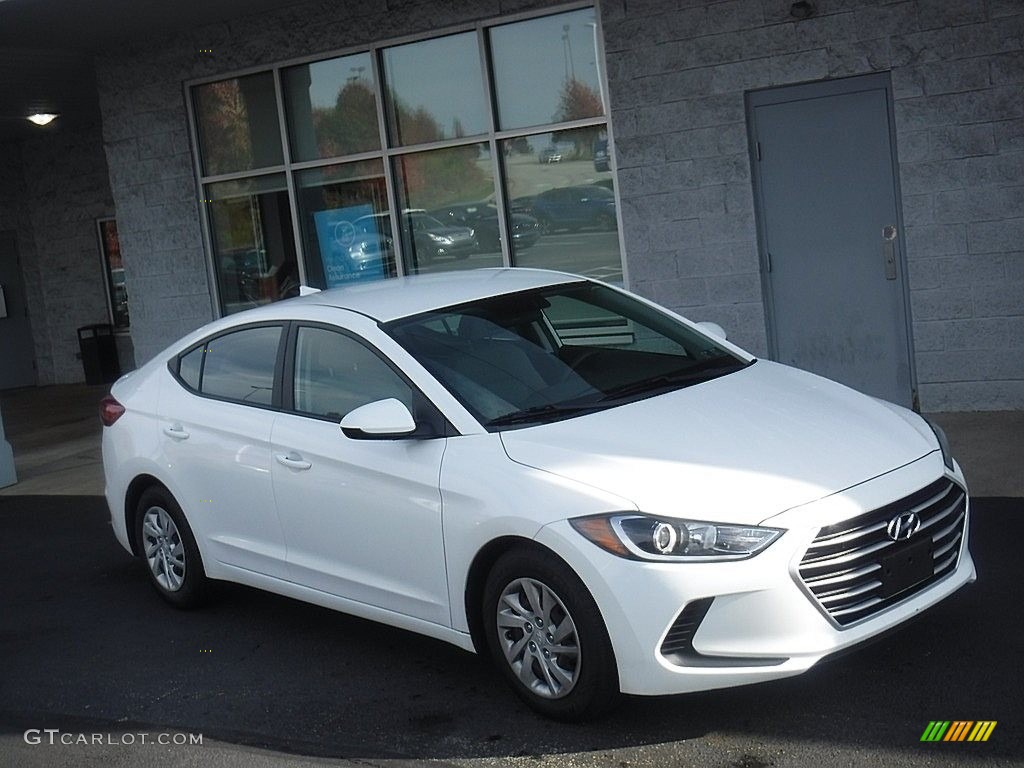 White 2017 Hyundai Elantra SE Exterior Photo #139951515