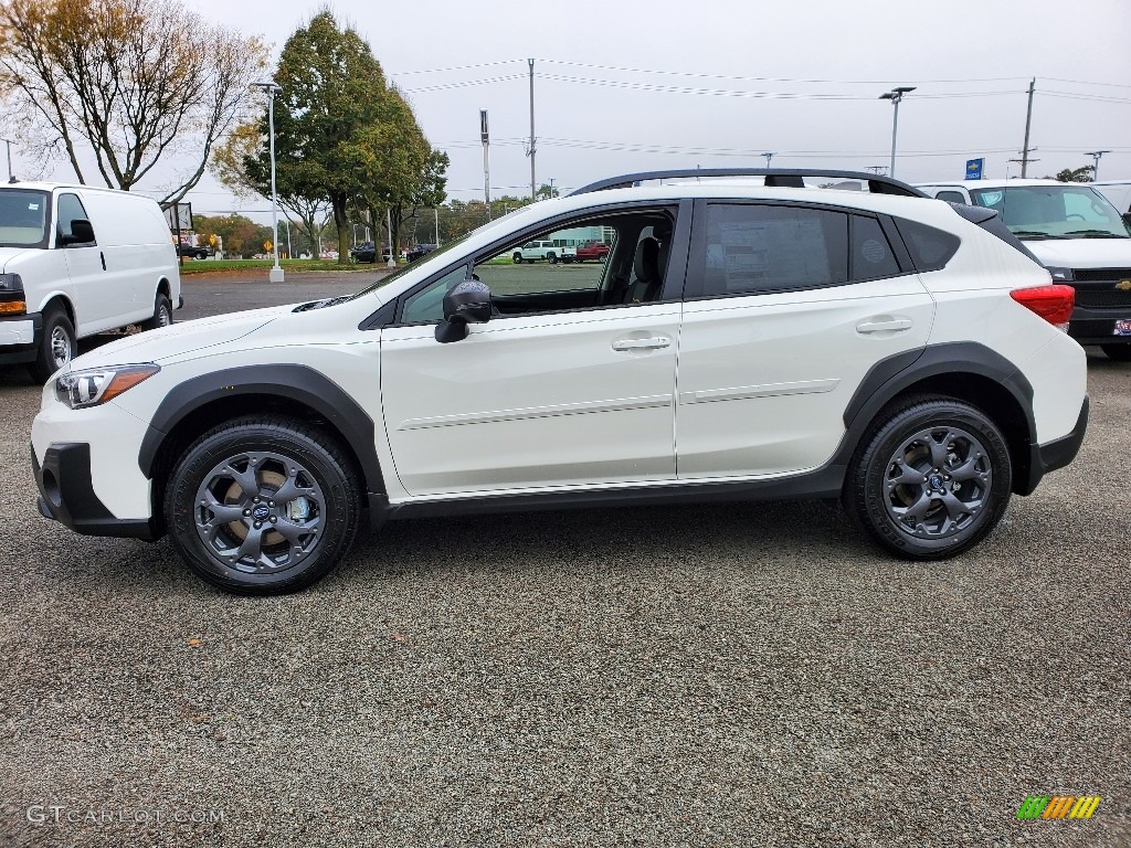 Crystal White Pearl 2021 Subaru Crosstrek Sport Exterior Photo #139951758