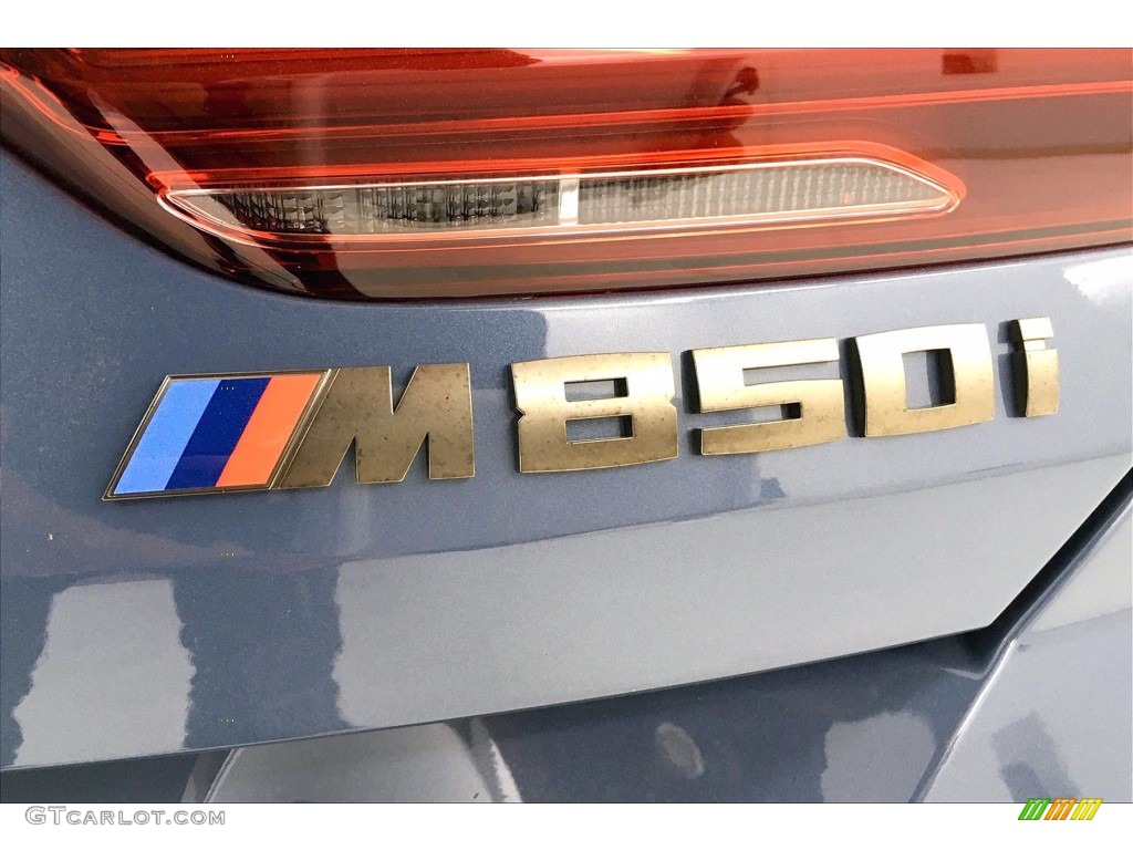 2021 8 Series M850i xDrive Coupe - Barcelona Blue Metallic / Ivory White photo #16