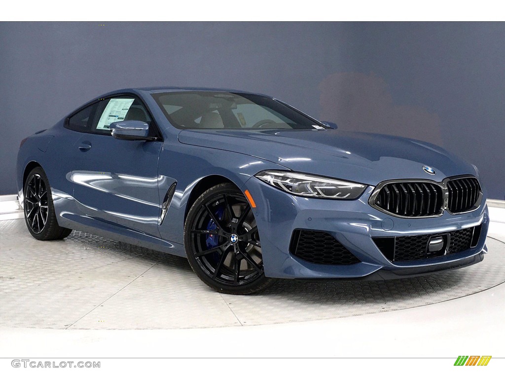 Barcelona Blue Metallic 2021 BMW 8 Series M850i xDrive Coupe Exterior Photo #139952211