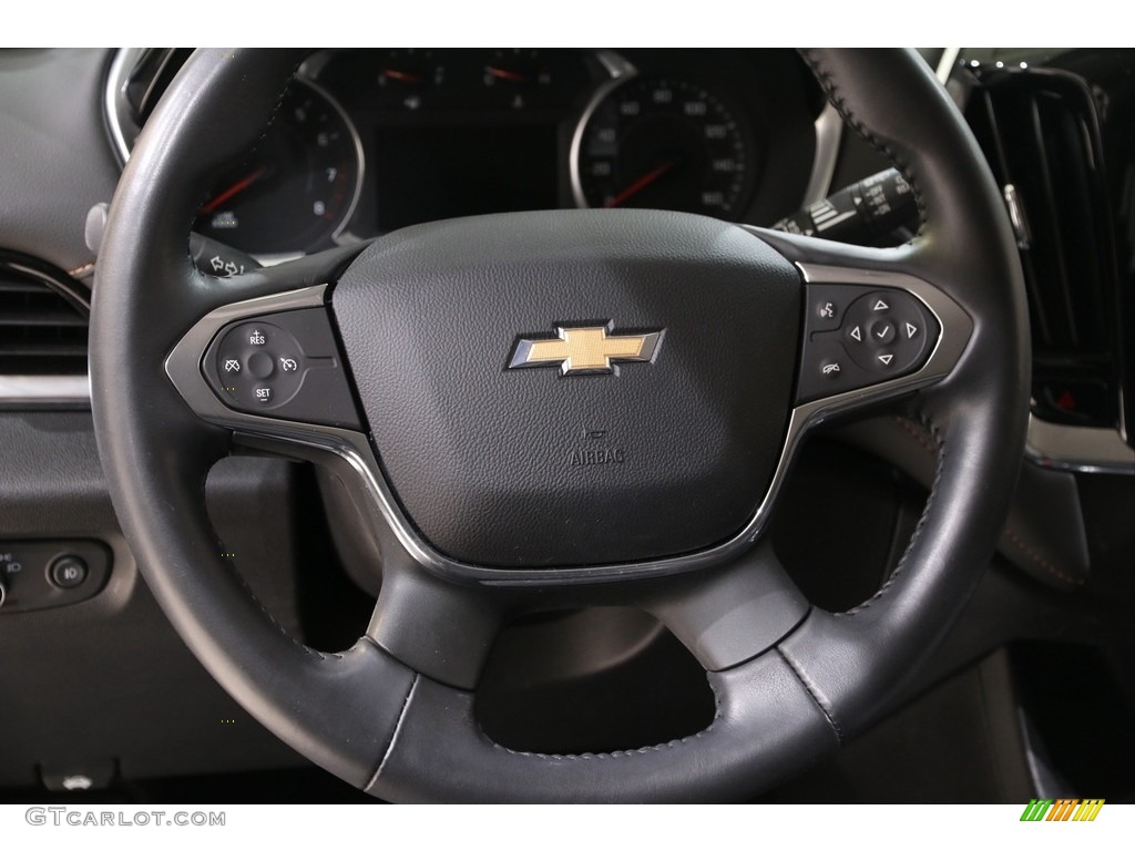 2018 Chevrolet Traverse LT Jet Black Steering Wheel Photo #139952379