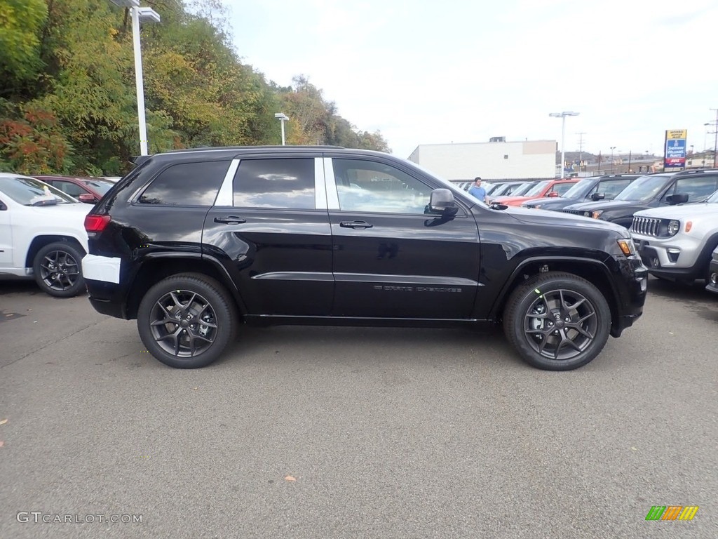 Diamond Black Crystal Pearl 2021 Jeep Grand Cherokee Limited 4x4 Exterior Photo #139952409