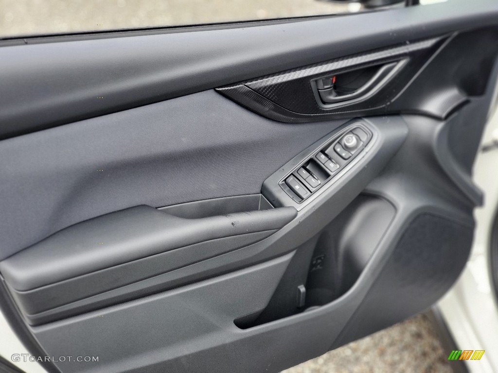 2021 Subaru Crosstrek Premium Black Door Panel Photo #139952421