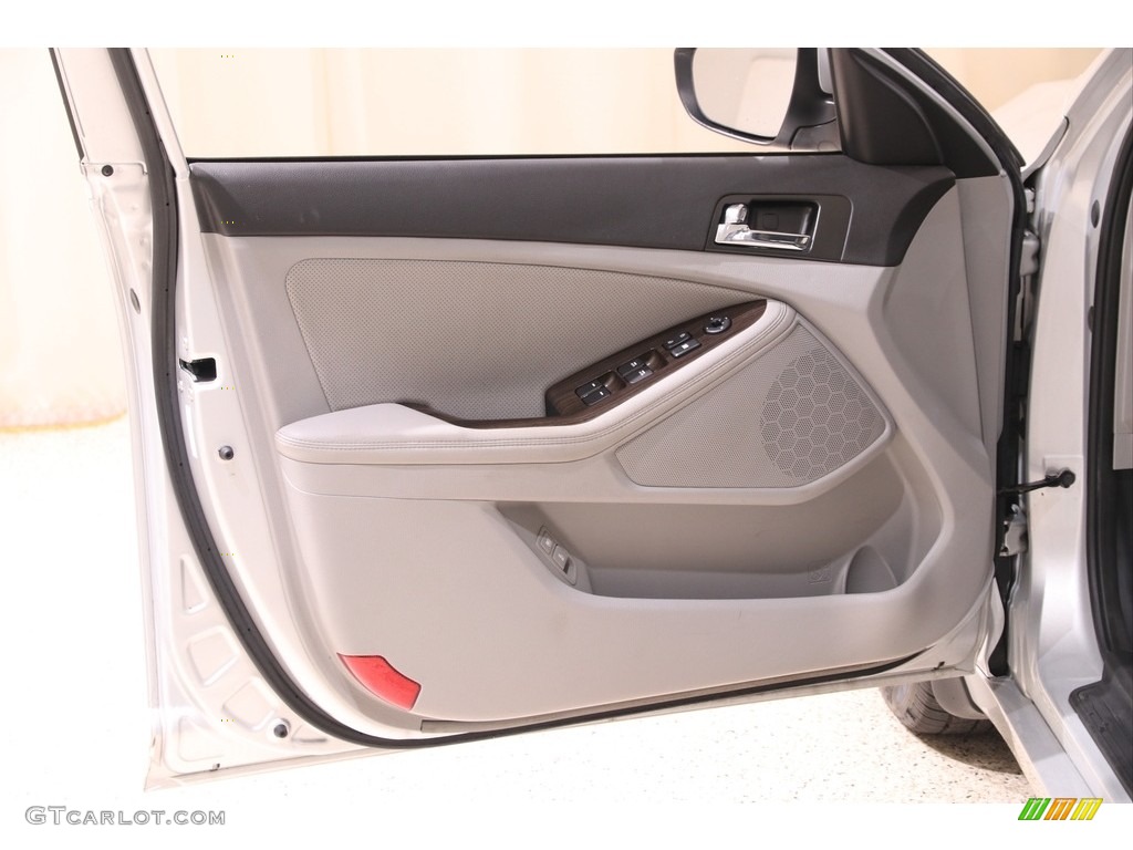 2013 Optima EX - Bright Silver Metallic / Gray photo #4