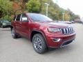 2021 Velvet Red Pearl Jeep Grand Cherokee Limited 4x4  photo #3