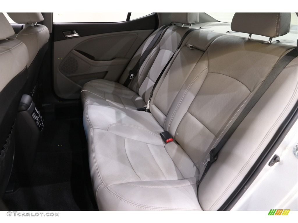 2013 Optima EX - Bright Silver Metallic / Gray photo #15