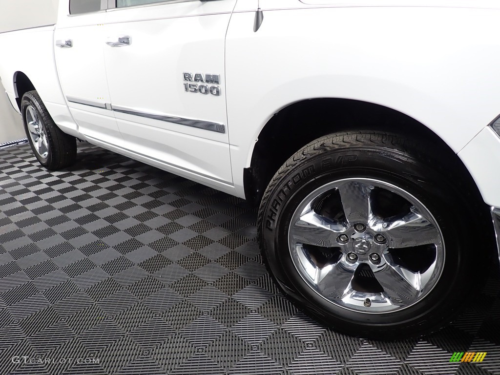 2018 1500 Big Horn Quad Cab 4x4 - Bright White / Black/Diesel Gray photo #5