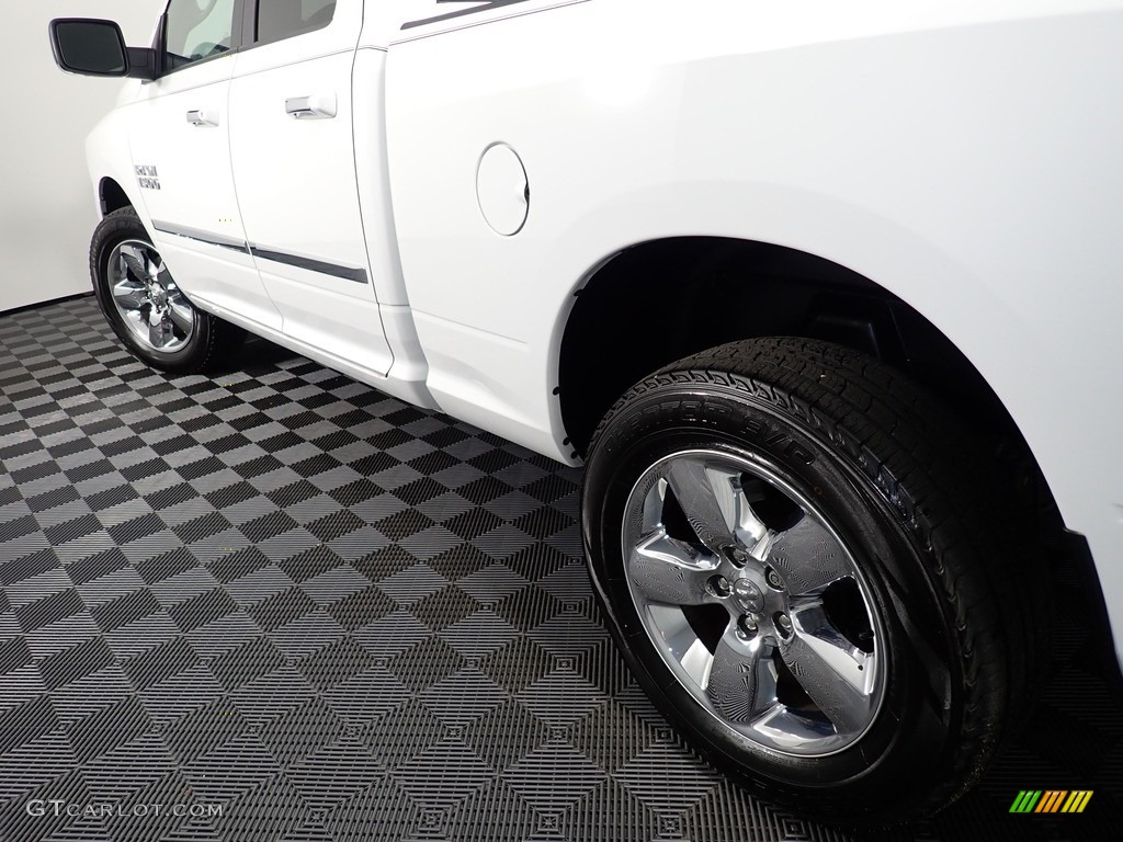 2018 1500 Big Horn Quad Cab 4x4 - Bright White / Black/Diesel Gray photo #12