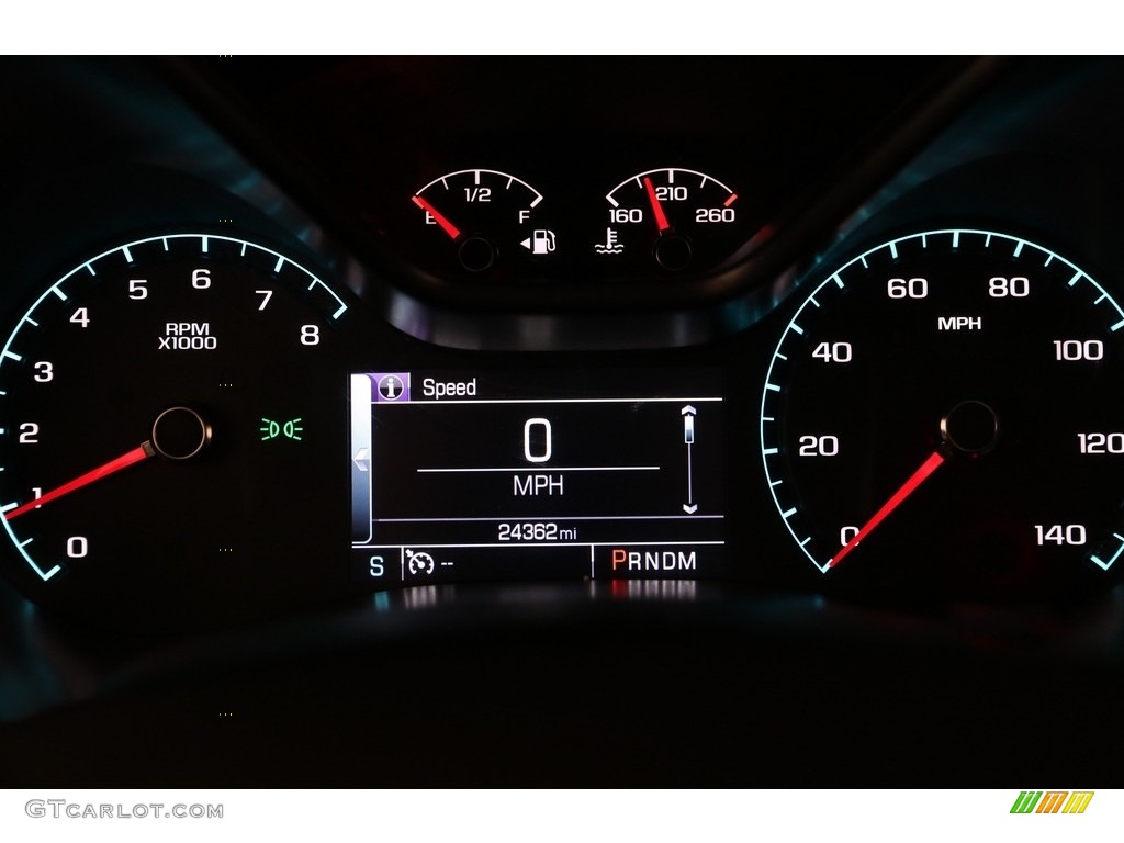 2016 Chevrolet Colorado LT Extended Cab 4x4 Gauges Photo #139953183