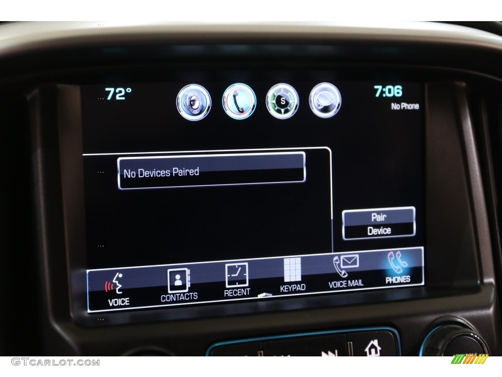 2016 Chevrolet Colorado LT Extended Cab 4x4 Controls Photo #139953255