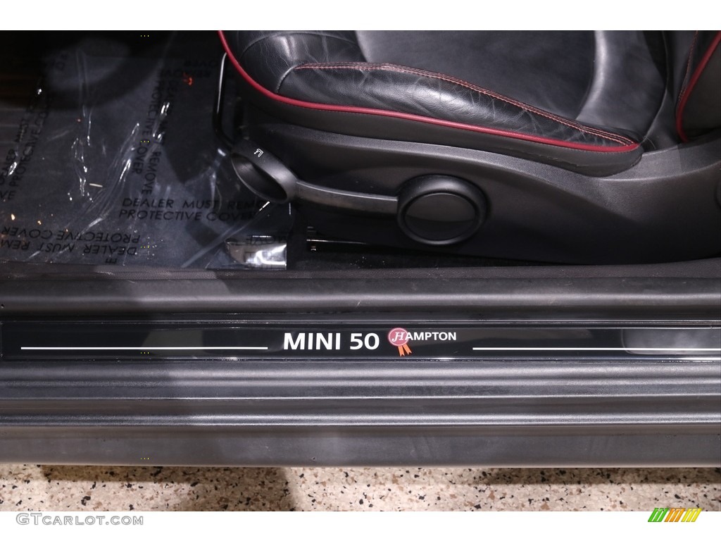 2012 Cooper S Clubman Hampton Package - Reef Blue Metallic / Black Lounge Leather/Damson Red Piping photo #5
