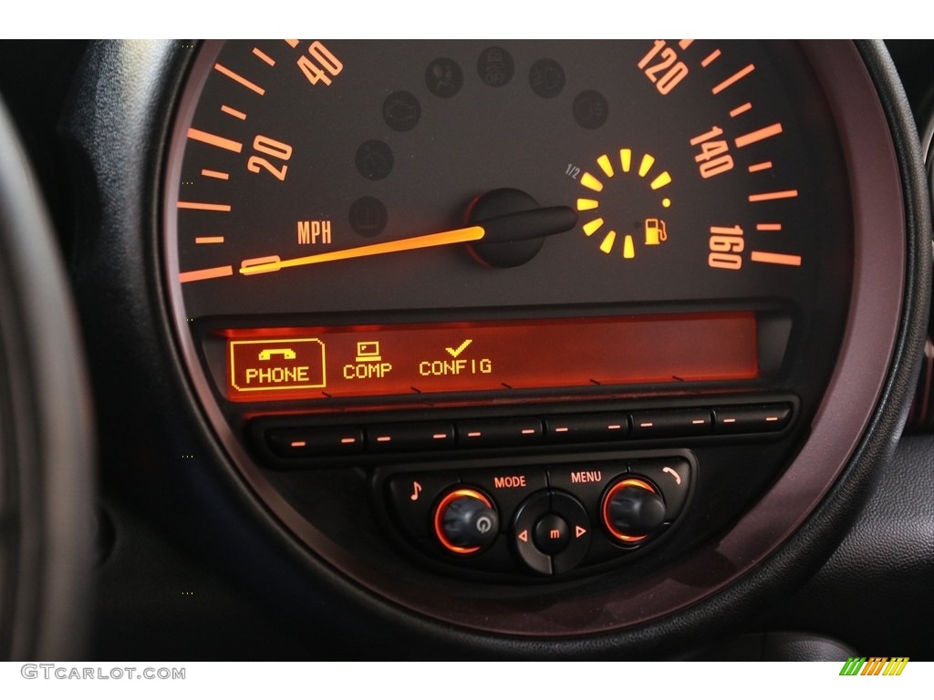 2012 Cooper S Clubman Hampton Package - Reef Blue Metallic / Black Lounge Leather/Damson Red Piping photo #10