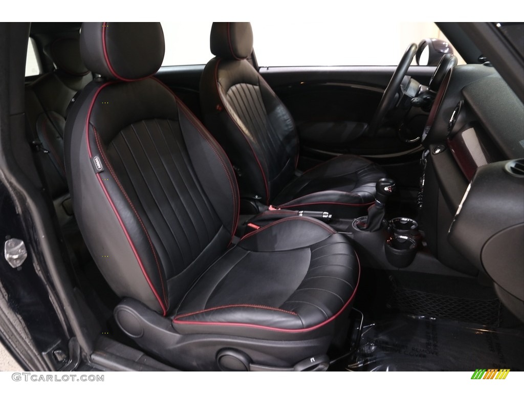 2012 Cooper S Clubman Hampton Package - Reef Blue Metallic / Black Lounge Leather/Damson Red Piping photo #13