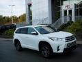 2018 Blizzard White Pearl Toyota Highlander LE AWD  photo #1