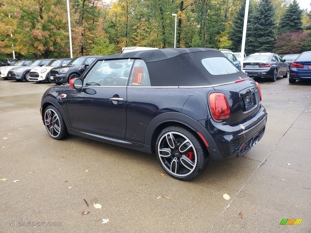 Enigmatic Black Metallic 2021 Mini Convertible John Cooper Works Exterior Photo #139954212