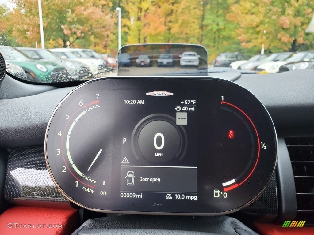 2021 Mini Convertible John Cooper Works Gauges Photos
