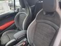 2021 Mini Convertible JCW Carbon Black/Dinamica Interior Front Seat Photo