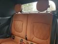 2021 Mini Convertible Chesterfield Malt Brown Interior Rear Seat Photo