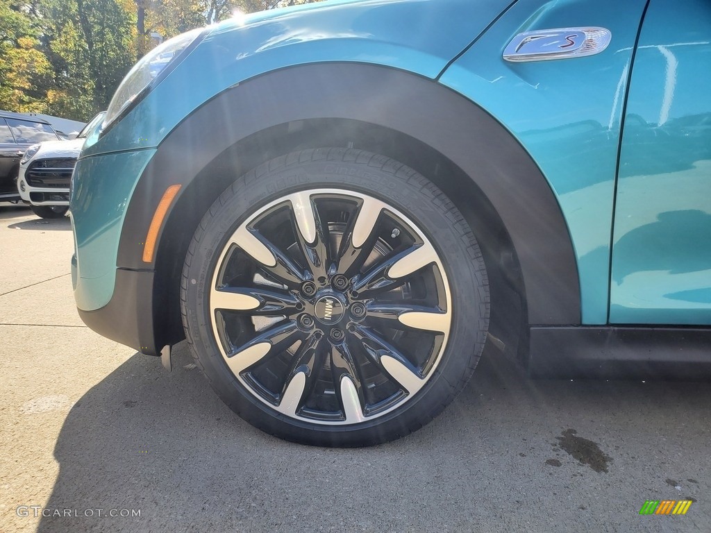 2021 Convertible Cooper S - Caribbean Aqua Metallic / Carbon Black photo #4