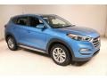 2017 Caribbean Blue Hyundai Tucson SE AWD  photo #1