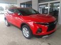 2021 Red Hot Chevrolet Blazer LT  photo #2