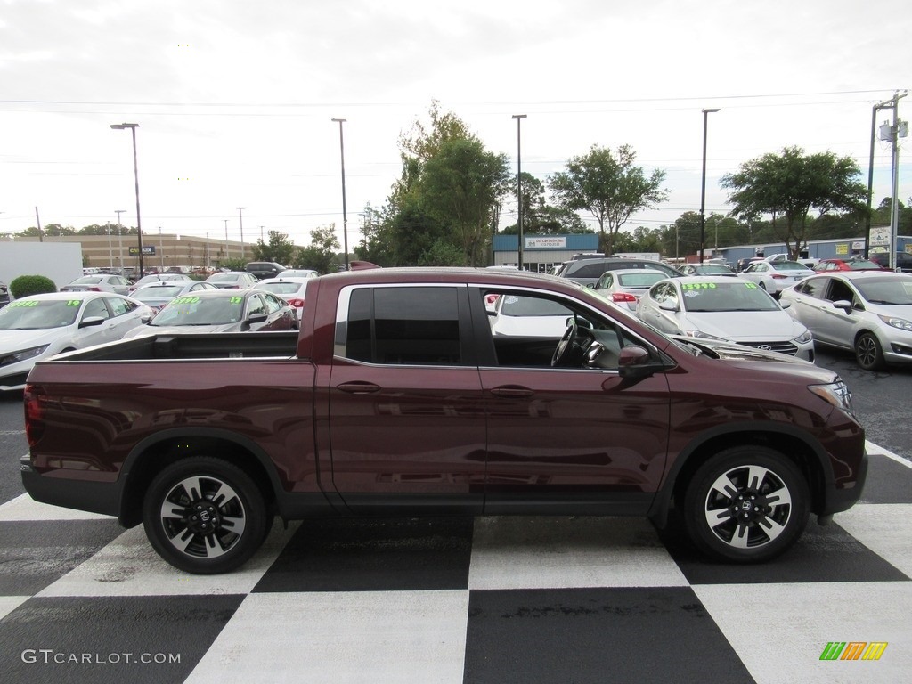 2020 Ridgeline RTL - Deep Scarlet Pearl / Beige photo #3