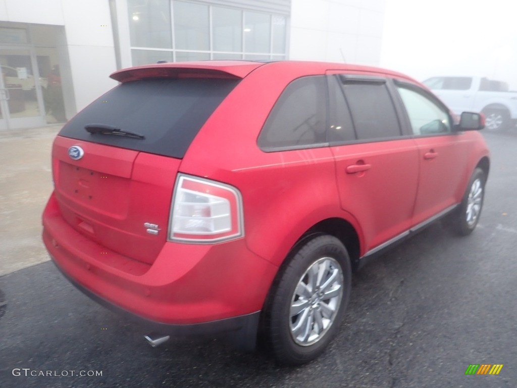 2010 Edge SEL AWD - Red Candy Metallic / Medium Light Stone photo #2