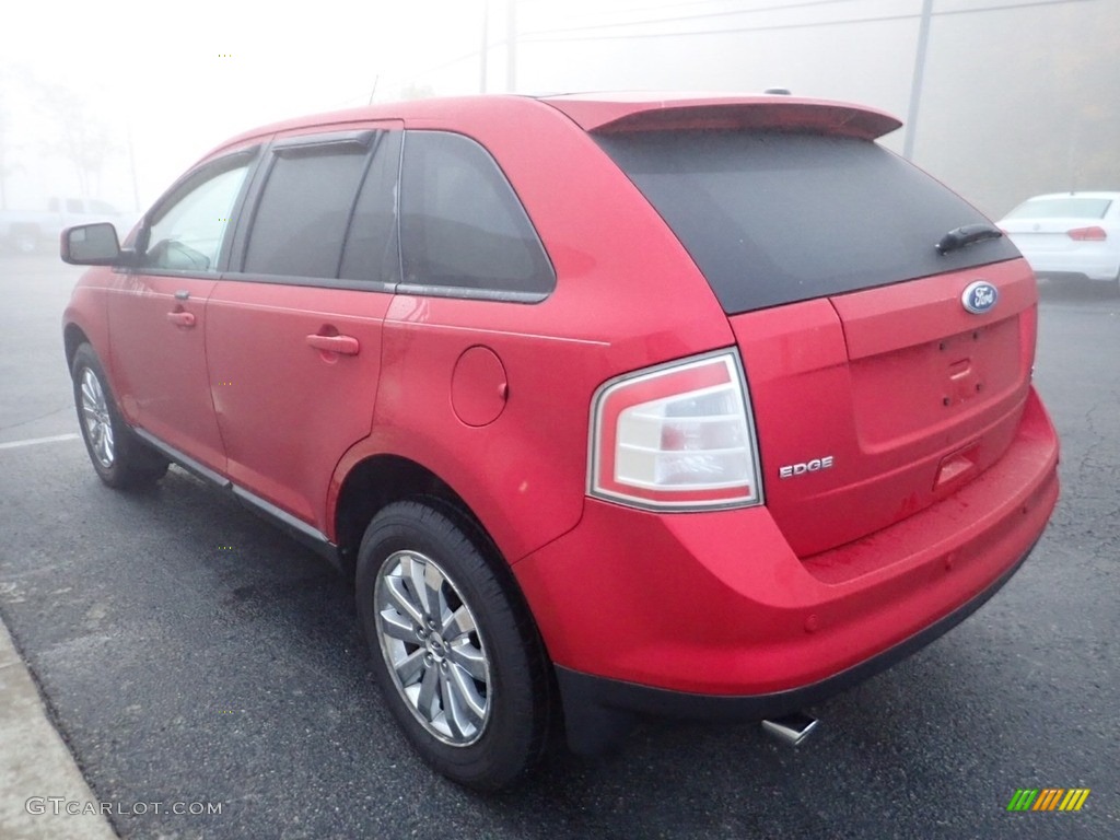 2010 Edge SEL AWD - Red Candy Metallic / Medium Light Stone photo #5