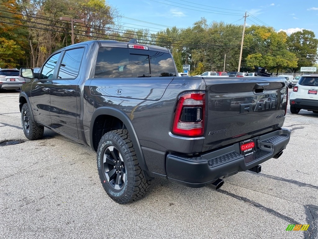 Granite Crystal Metallic 2021 Ram 1500 Rebel Crew Cab 4x4 Exterior Photo #139955881