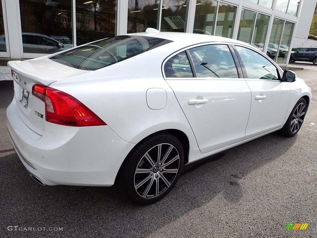 2017 S60 T5 AWD - Ice White / Soft Beige photo #3