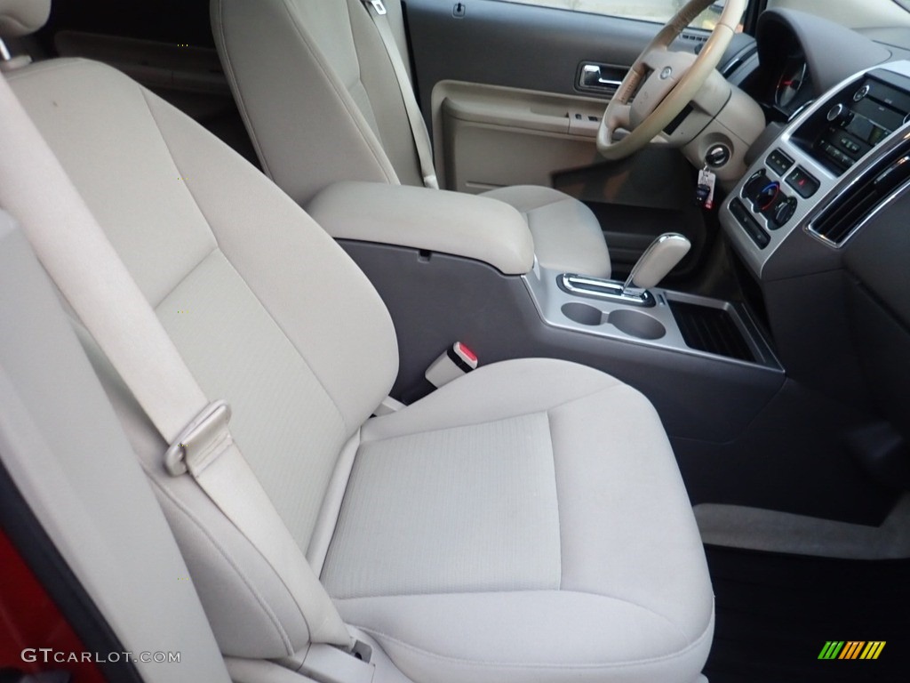 2010 Edge SEL AWD - Red Candy Metallic / Medium Light Stone photo #11